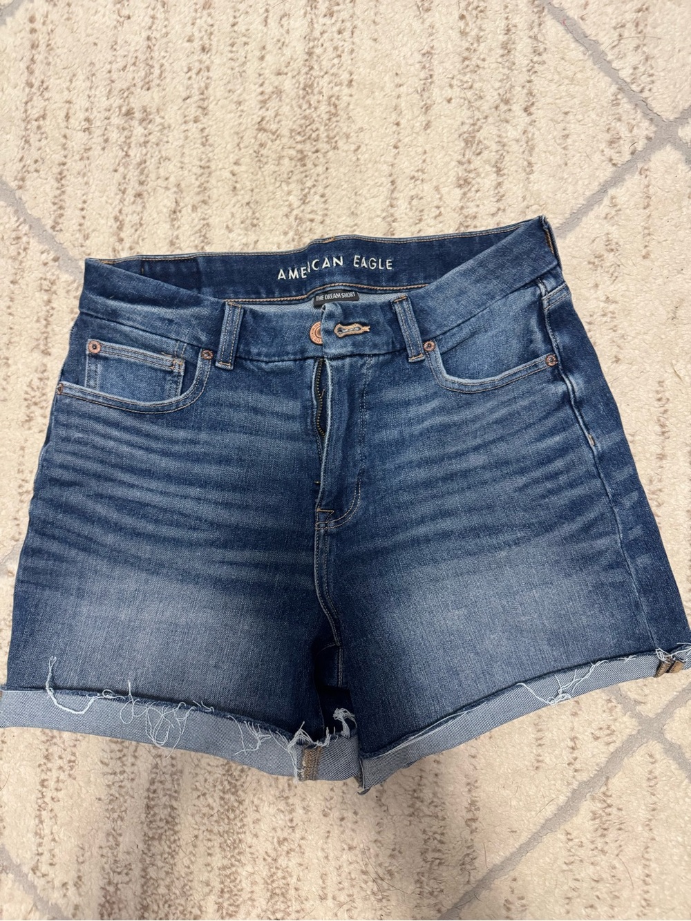 American Eagle Outfitters curvy midi shorts - size 10